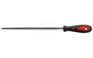 Ceta Form Yuvarlak Eğe (Kalın Diş) 8 İnç 200 Mm (Ergonomik Saplı)