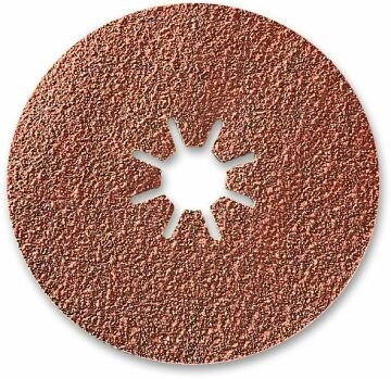 Sia Fiber Disk Zımpara 4861 Sialox Yıldız Delik Ø180x22 mm 80 Kum