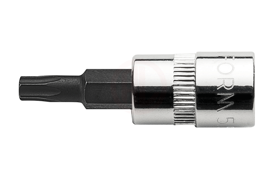 Ceta Form 1/4 İnç 5 Köşe Delikli Torx Uçlu Lokma Ipr40 X 37 Mm
