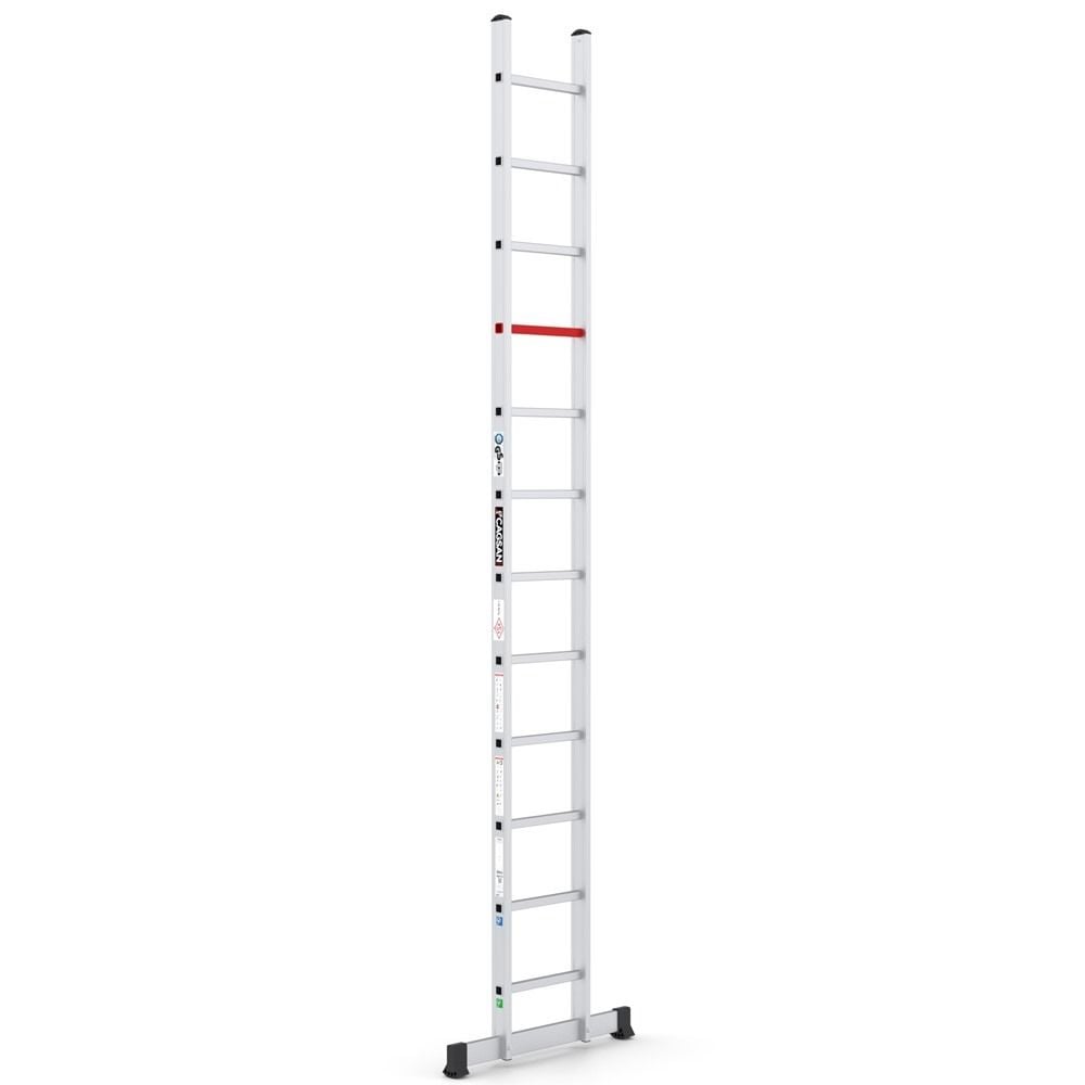 Çağsan Tek Parçalı Alüminyum Merdiven 12 Basamaklı - T0035