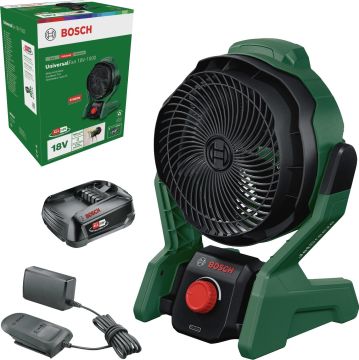 Bosch Akülü Fan UniversalFan 18V-1000 (1 x 2,0 Ah Akü) - 06039E1001
