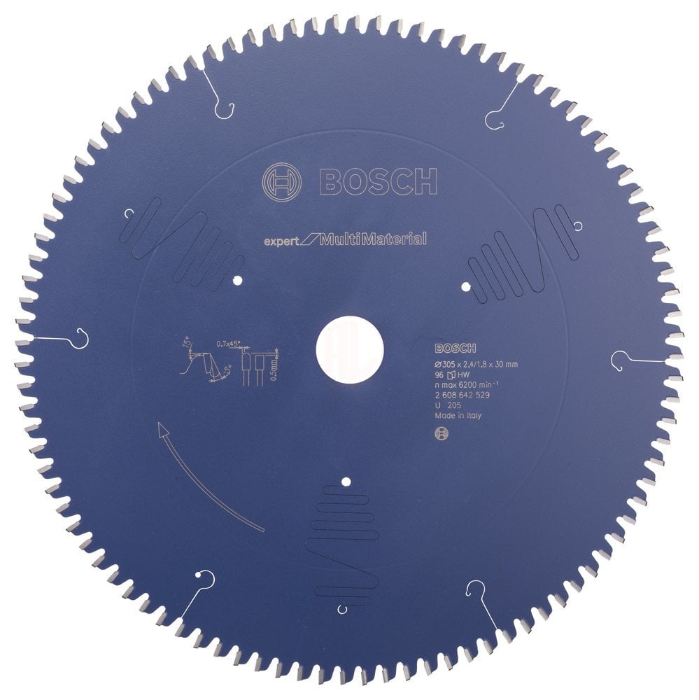 Bosch Daire Testere Bıçağı Expert For MultiMaterial 305x30 mm 96 Diş - 2608642529