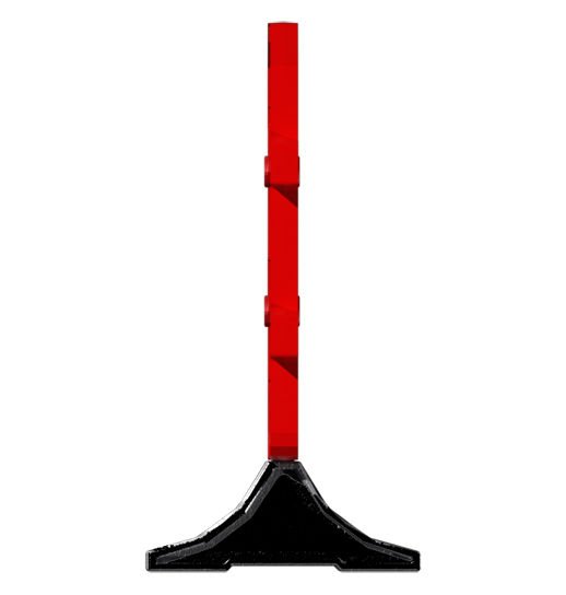 Maxsafety Plastik Trafik Bariyeri 100X150X50 Mm - MS1-2440