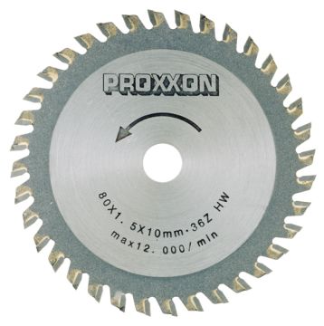 Proxxon Tungsten Karbür Uçlu Testere 80x1,5 mm 36 Diş (28732)
