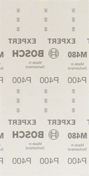 Bosch Ağ Zımpara Expert M480 115x230 mm 400 Kum (50 Adet) - 2608900775