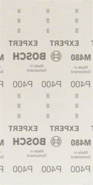 Bosch Ağ Zımpara Expert M480 115x230 mm 400 Kum (50 Adet) - 2608900775