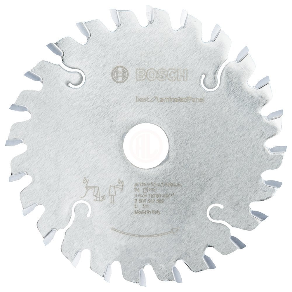 Bosch Daire Testere Bıçağı Best For LaminatedPanel 125x20 mm 24 Diş - 2608642609