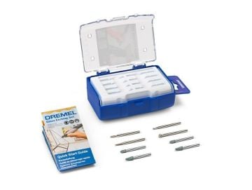 Dremel Aksesuar Seti Cam İşlemeciliği (8 Parça) (682) - 2615C682JA