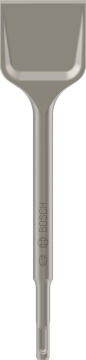 Bosch Aksesuar PRO SDS-Plus-5C Yassı Keski 250x60 mm