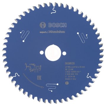 Bosch Daire Testere Bıçağı Expert For Aluminium 190x30 mm 56 Diş - 2608644102