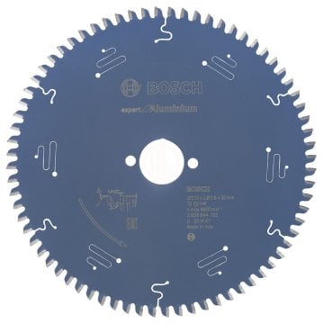 Bosch Daire Testere Bıçağı Expert For Aluminium 210x30 mm 72 Diş - 2608644105