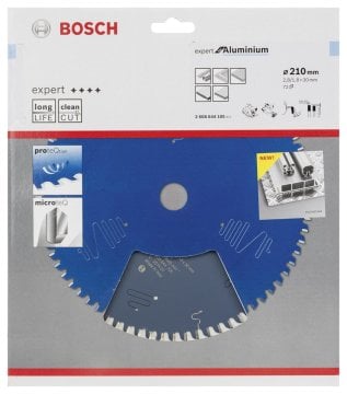 Bosch Daire Testere Bıçağı Expert For Aluminium 210x30 mm 72 Diş - 2608644105