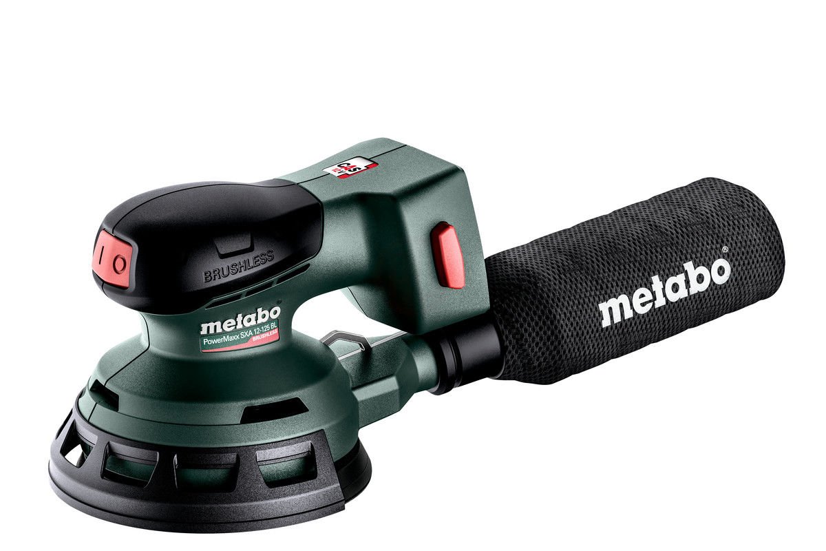 Metabo Akülü Zımpara Makinesi Eksantrik PowerMaxx SXA 12-125 BL (Aküsüz)