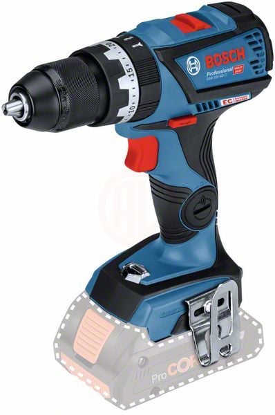 Bosch Akülü Darbeli Vidalama Matkabı GSB 18V-60 C (Aküsüz) - 06019G2102