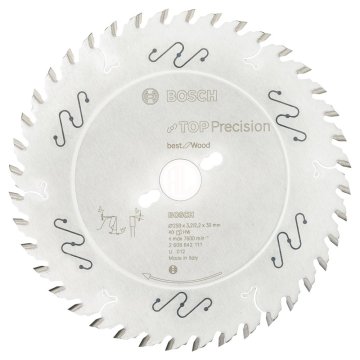 Bosch Daire Testere Bıçağı Best For Wood 250x30 mm 40 Diş - 2608642111