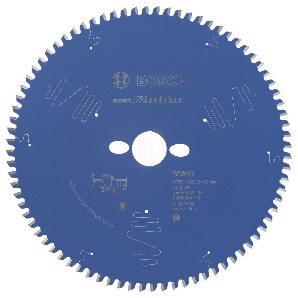Bosch Daire Testere Bıçağı Expert For Aluminium 250x30 mm 80 Diş - 2608644111