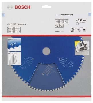 Bosch Daire Testere Bıçağı Expert For Aluminium 250x30 mm 80 Diş - 2608644111