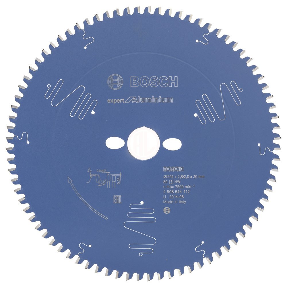 Bosch Daire Testere Bıçağı Expert For Aluminium 254x30 mm 80 Diş - 2608644112