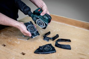 Metabo Akülü Zımpara Makinesi Titreşimli PowerMaxx SRA 12 BL (Aküsüz)