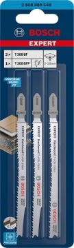 Bosch Dekupaj Testere Bıçağı Expert ExCleanHardW Set (3 Parça) - 2608900549