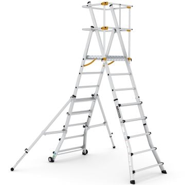 Çağsan TelePro Teleskopik Çalışma Platformu 5+1 Basamaklı - TP200