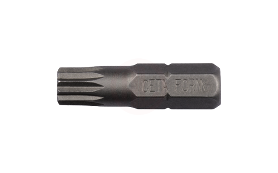 Ceta Form 1/4 İnç Xzn Bits Uç M4 X 25 Mm