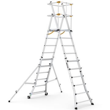Çağsan TelePro Teleskopik Çalışma Platformu 6+1 Basamaklı - TP250