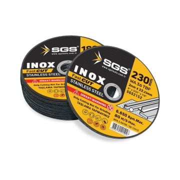 SGS 2152 Inox Kesici 230X1,9X22Mm