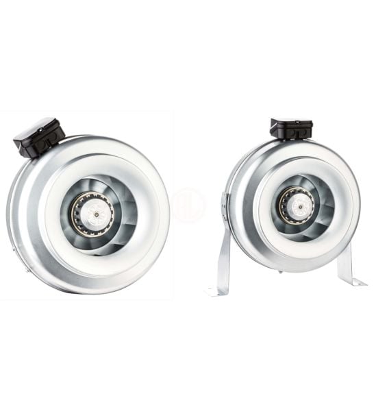 Bahçıvan Yuvarlak Kanal Fanı Geriye Eğimli 230V 135W 1400rpm - BDTX 355-A