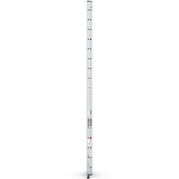 Çağsan İki Parçalı Sürgülü Alüminyum Merdiven 2x17 Basamaklı - TS10010