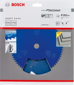 Bosch Daire Testere Bıçağı Expert For FiberCement 184x30 mm 4 Diş - 2608644344