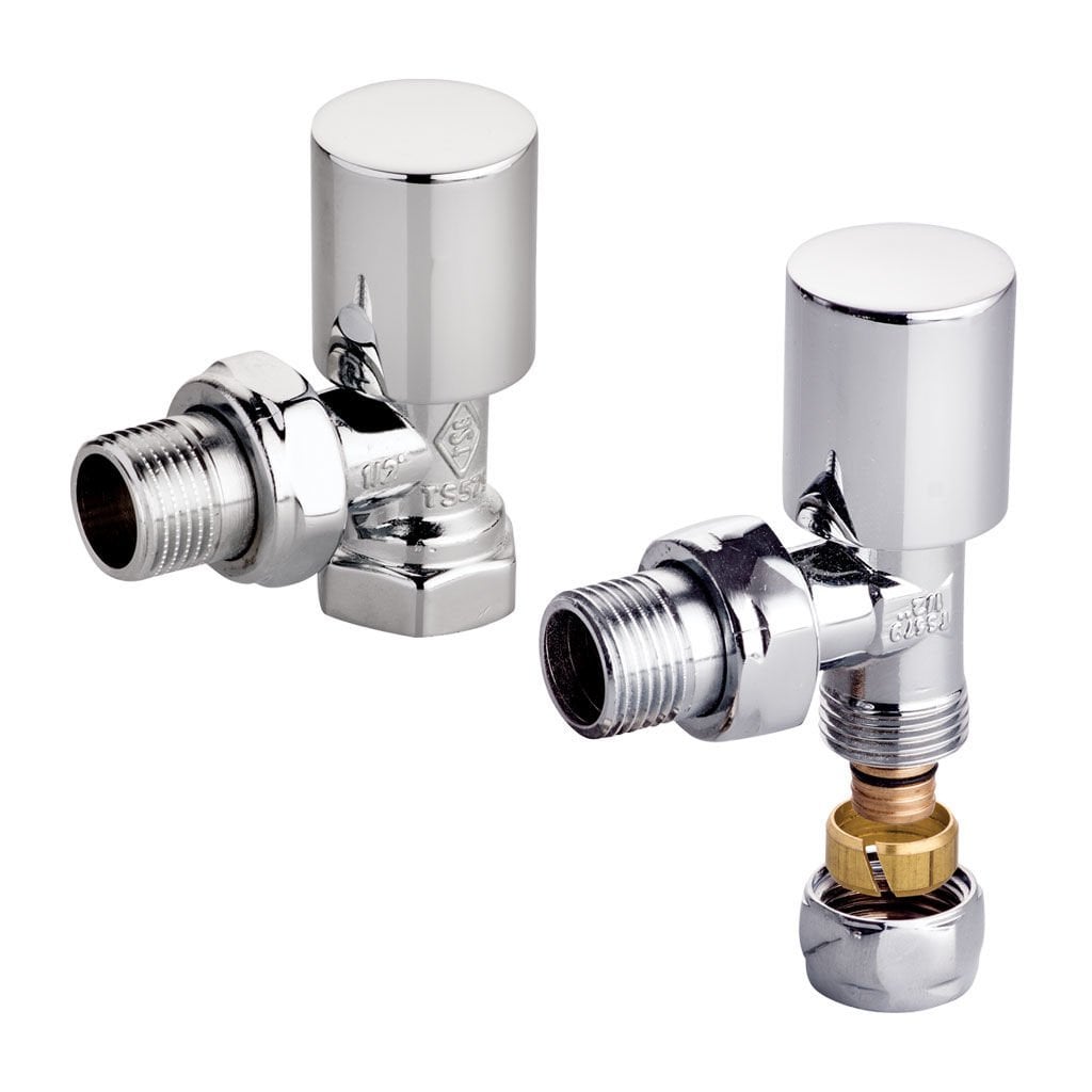 KAS Radyatör Vanası Köşe Havlupan 1/2 İnç (KV3) Metal