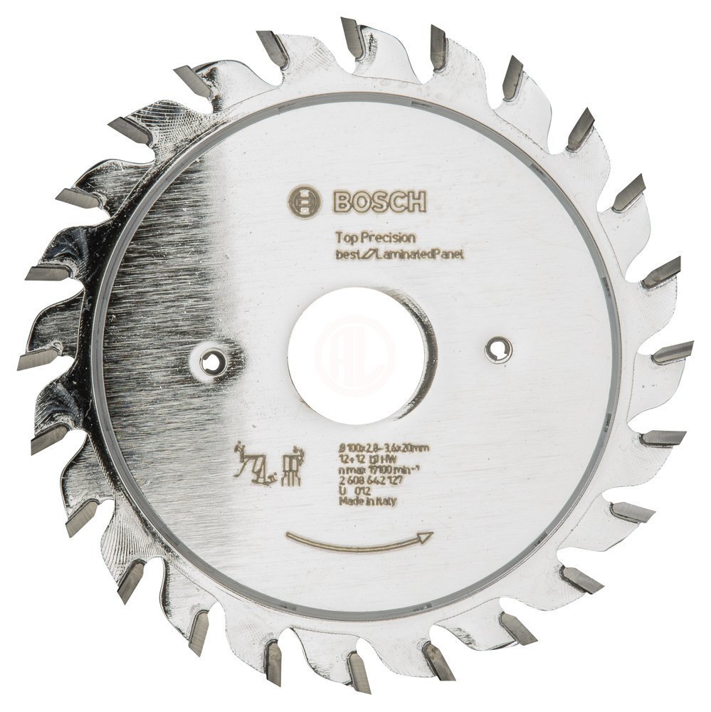 Bosch Daire Testere Bıçağı Best For LaminatedPanel 100x20 mm 12+12 Diş - 2608642127