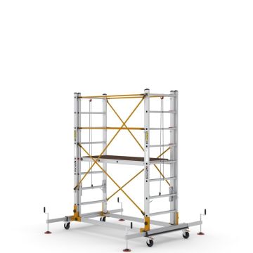 Çağsan Telesafe İki Parçalı Alüminyum İskele 2x8 Basamaklı - S004_XL_FP