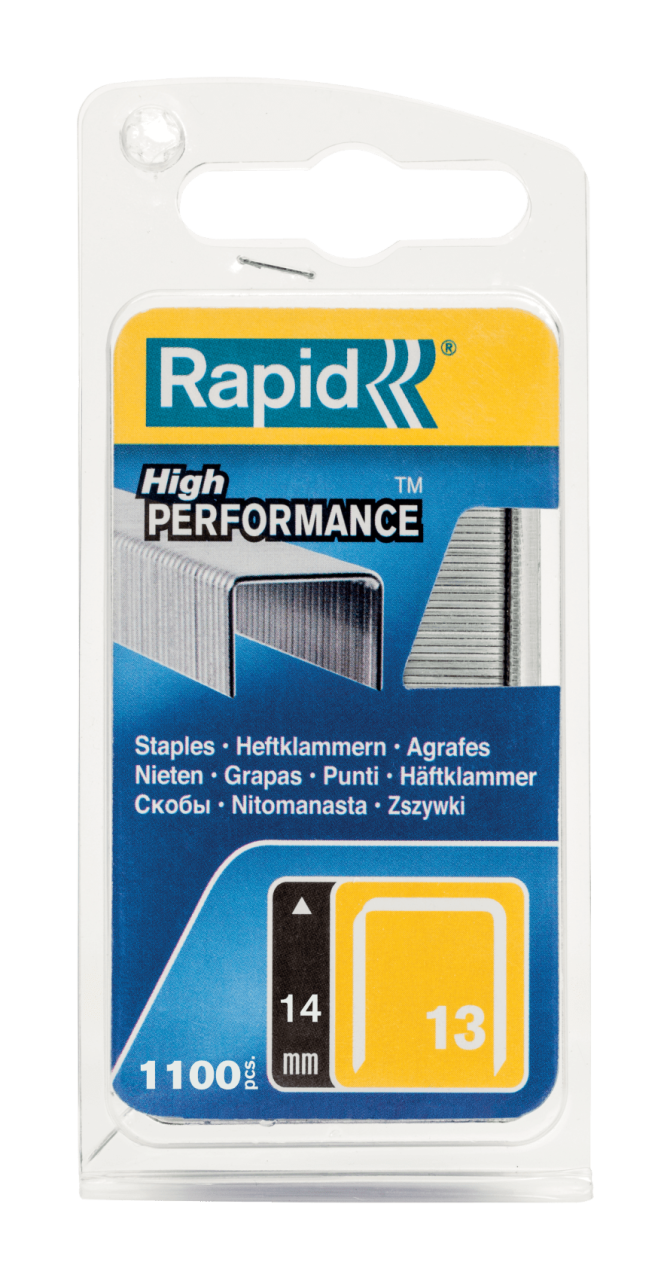 Rapid Zımba Teli 13 Serisi 14 mm Galvaniz Kaplı (1 Pkt/1100 Adet) - 40109522