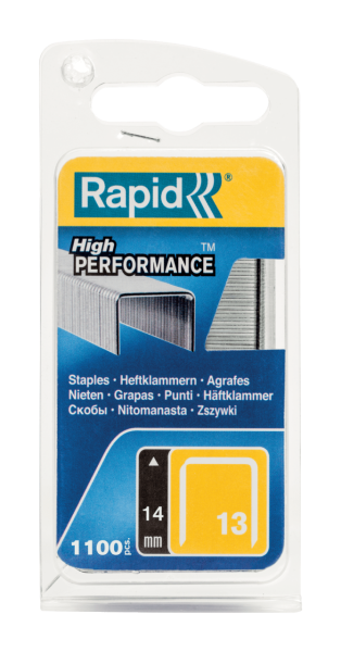 Rapid Zımba Teli 13 Serisi 14 mm Galvaniz Kaplı (1 Pkt/1100 Adet) - 40109522