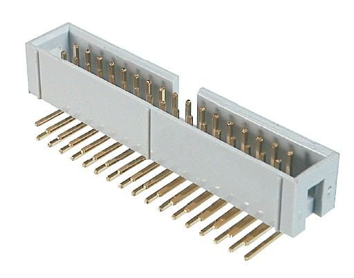 Assmann Pcb Konnektör 14 Pin Erkek Kilitsiz 90 Derece (Awhw 14A-0503)
