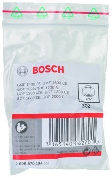 Bosch Freze Uyumlu Penset/Somun Ø1/4 İnç 24 mm - 2608570104