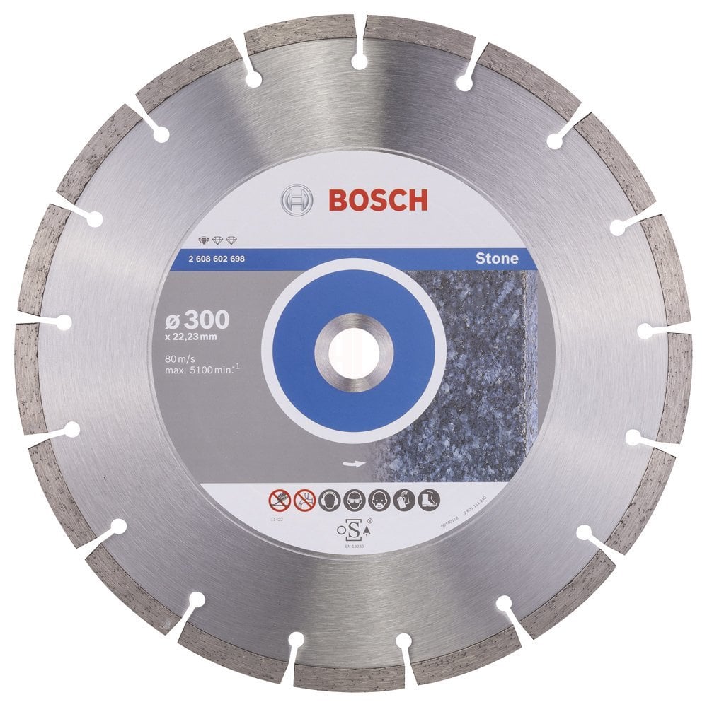 Bosch Elmas Kesme Diski Standard For Stone 300x22,23 mm - 2608602698