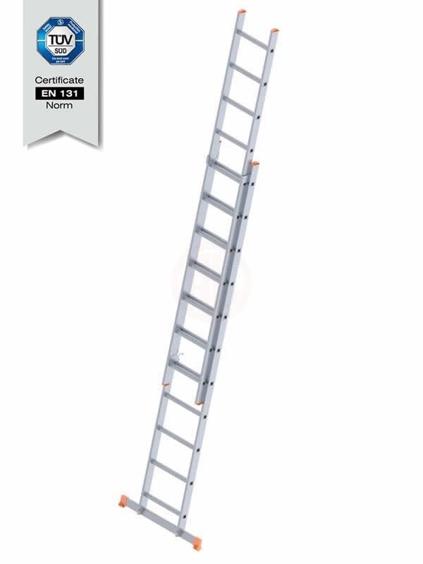 Saraylı Endüstriyel Merdiven Sürgülü 2x11 Basamaklı 602 Cm