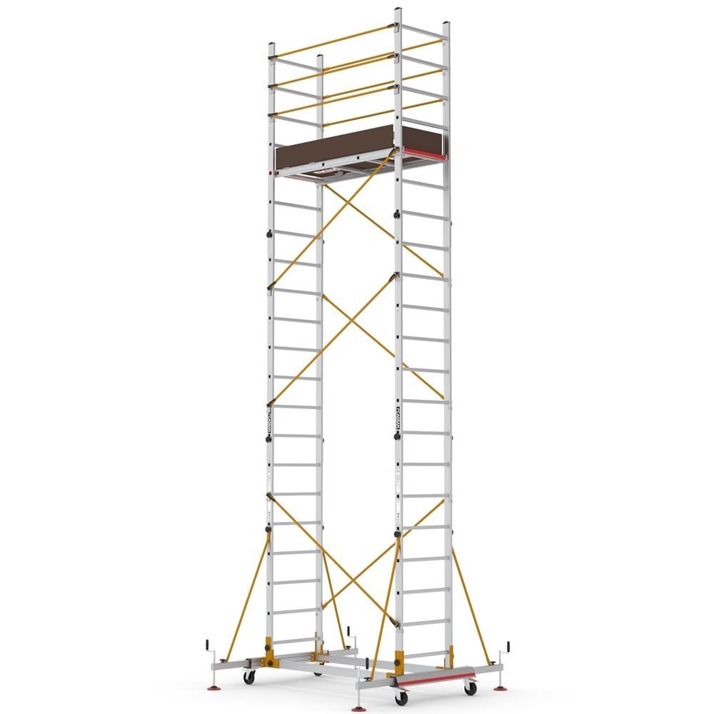 Çağsan Modüler Alüminyum İskele 3x7 Basamaklı - SM640