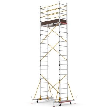 Çağsan Modüler Alüminyum İskele 3x7 Basamaklı - SM640