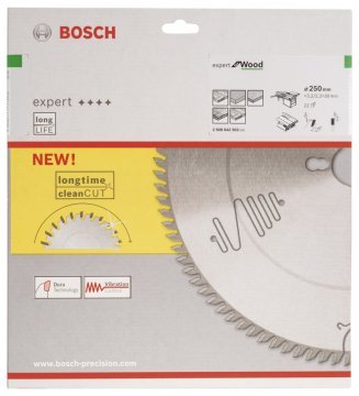 Bosch Daire Testere Bıçağı Expert For Wood 250x30 mm 22 Diş - 2608642502