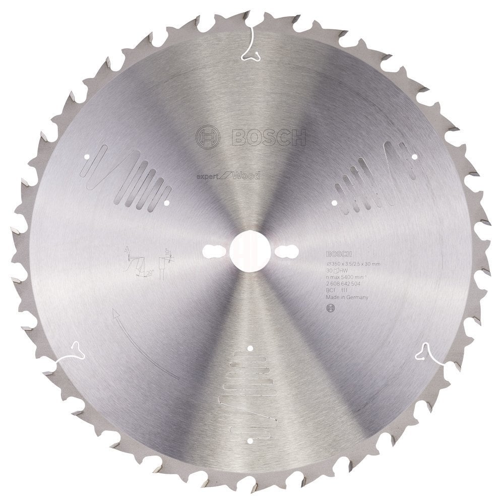 Bosch Daire Testere Bıçağı Expert For Wood 350x30 mm 30 Diş - 2608642504