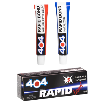 404 Plastik Çelik Rapid Kutulu 16 Gr