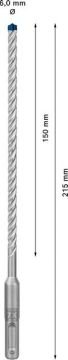 Bosch Kırıcı Delici Uç SDS-Plus-7X Expert 6x215 mm (30 Adet) - 2608900182