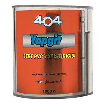 404 YapGit Sert PVC Yapıştırıcı 900 Gr