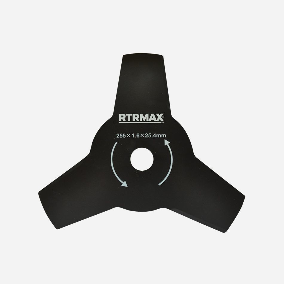 Rtrmax RTY113 Üçlü Tırpan Bıçağı 250 Mm 1,6 Mm