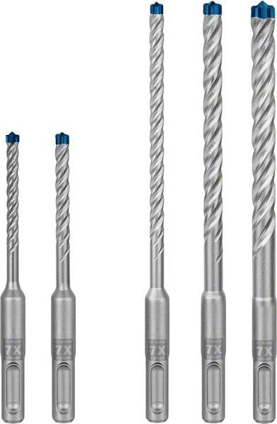 Bosch Kırıcı Delici Uç SDS-Plus-7X Expert Set (5 Parça) (5/6/6/8/10 mm) - 2608900197