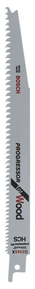 Bosch Panter Testere Bıçağı Progressor For Wood S 2345 X 200 mm (25 Adet) - 2608650463